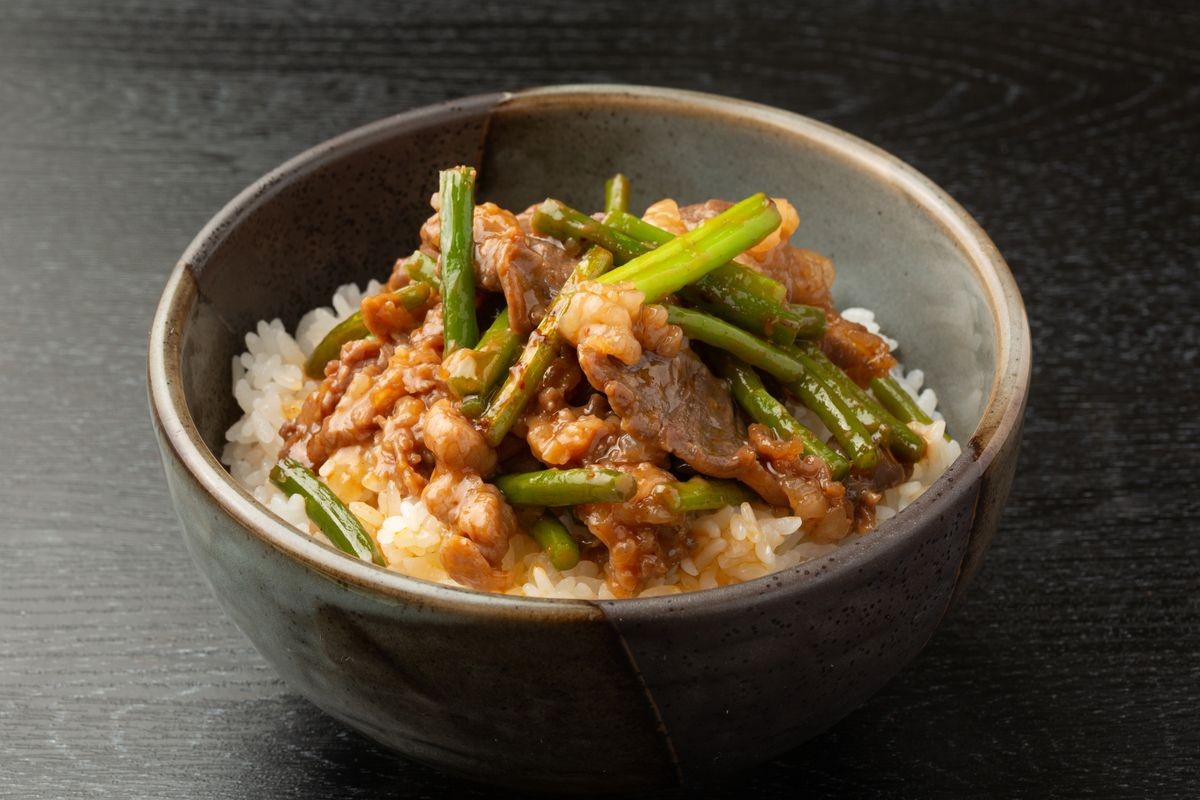 In a bowl (Includes a portion of rice)